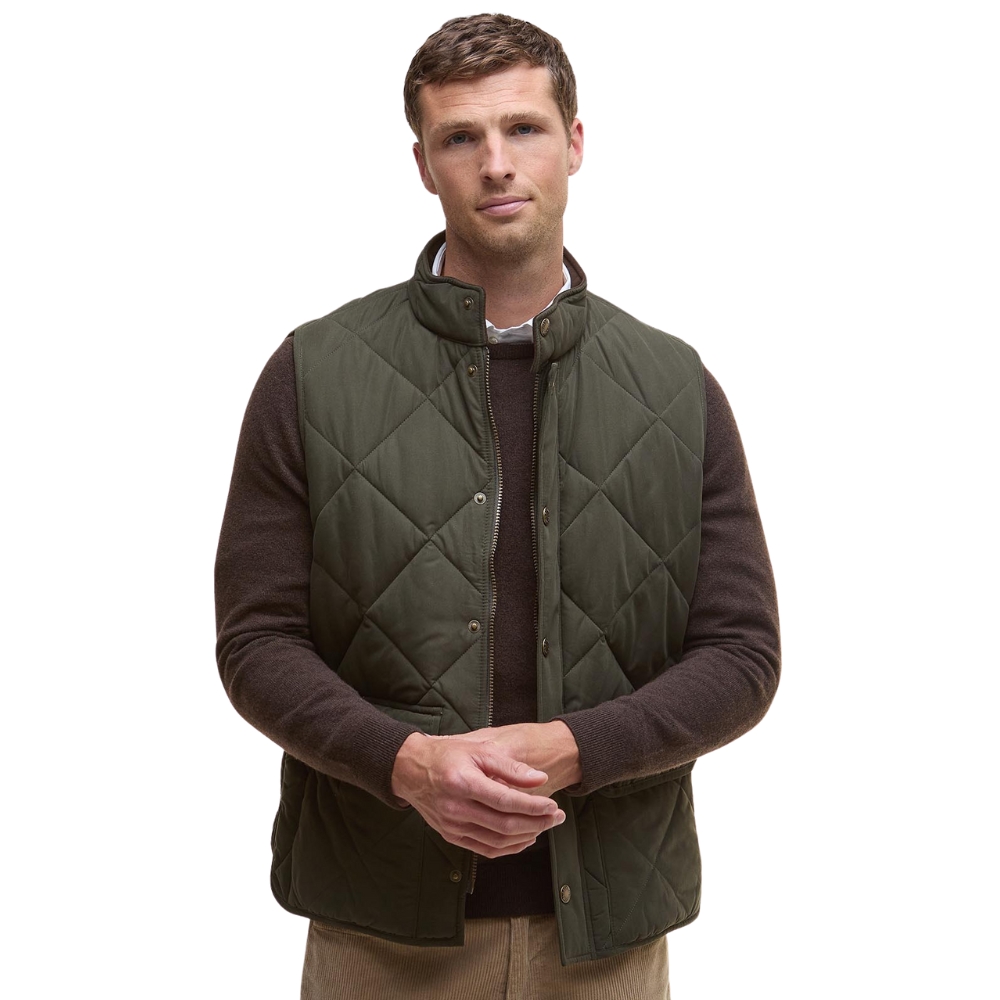 Gilet Winter Lowerdale Dark Olive - Barbour