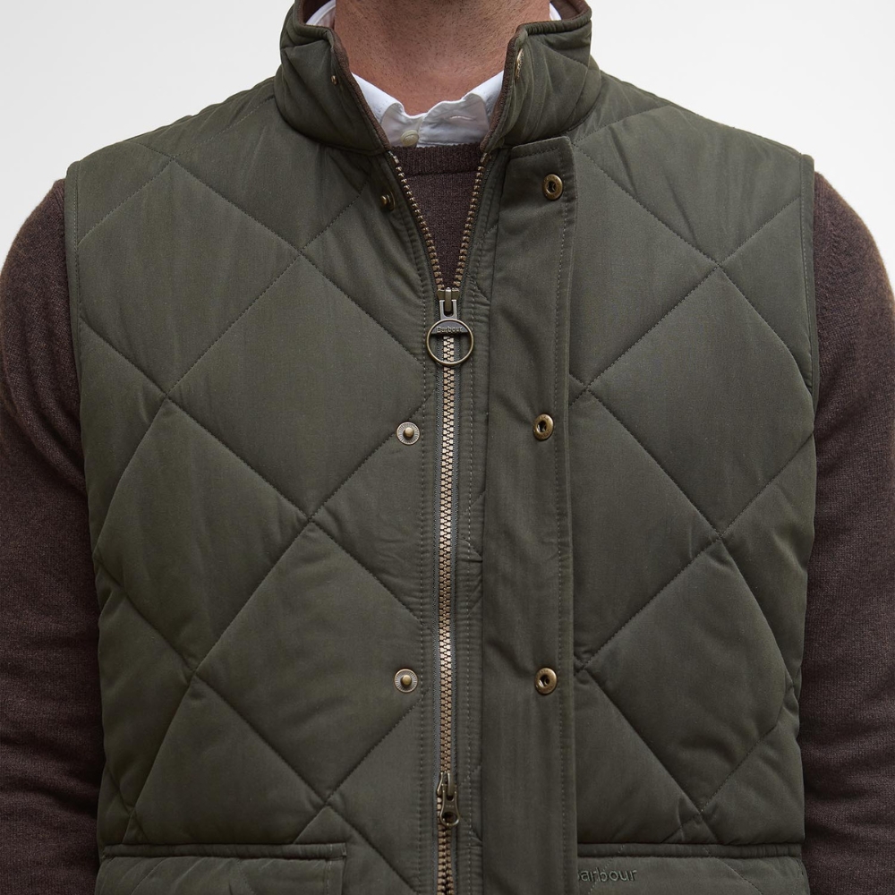 Gilet Winter Lowerdale Dark Olive - Barbour 