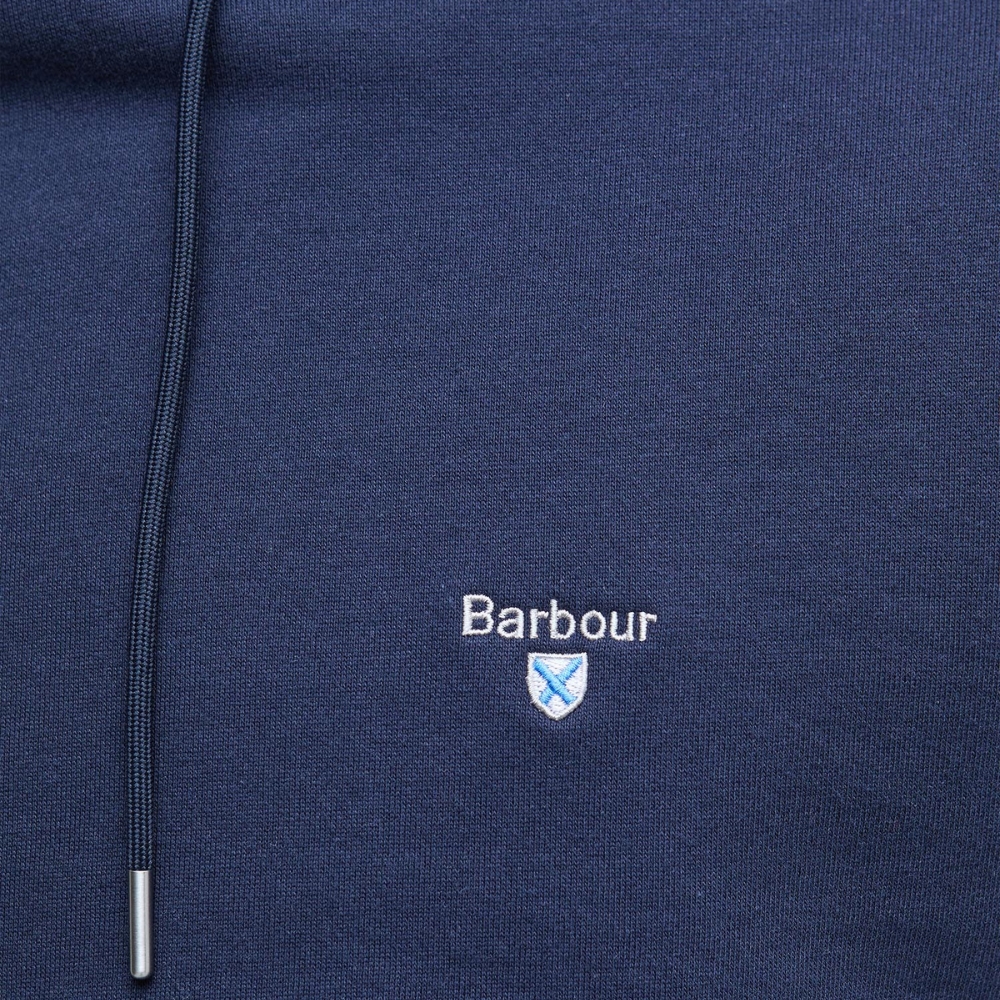 Sweat à capuche Beckhill Bleu - Barbour
