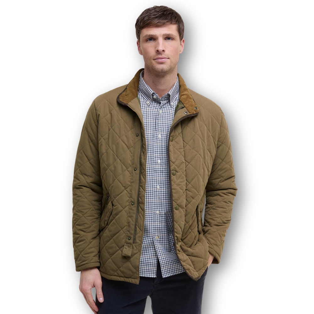 Veste matelasse Shoverler Quilted Jacket Clay - Barbour