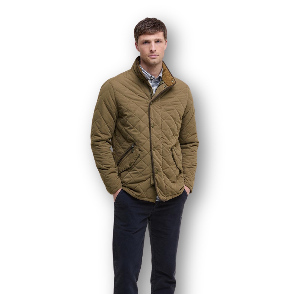 Veste matelasse Shoverler Quilted Jacket Clay - Barbour