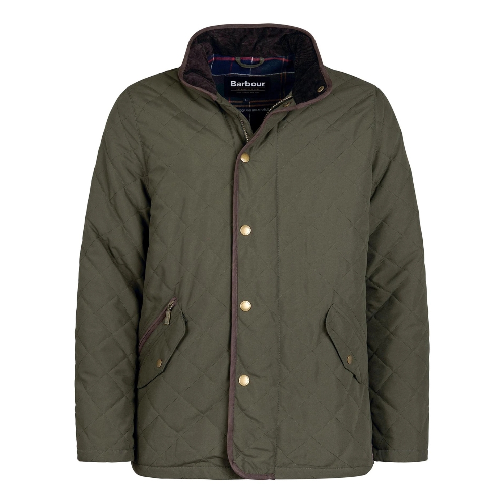 Veste matelassée Shoverler Quilted Jacket Olive - Barbour