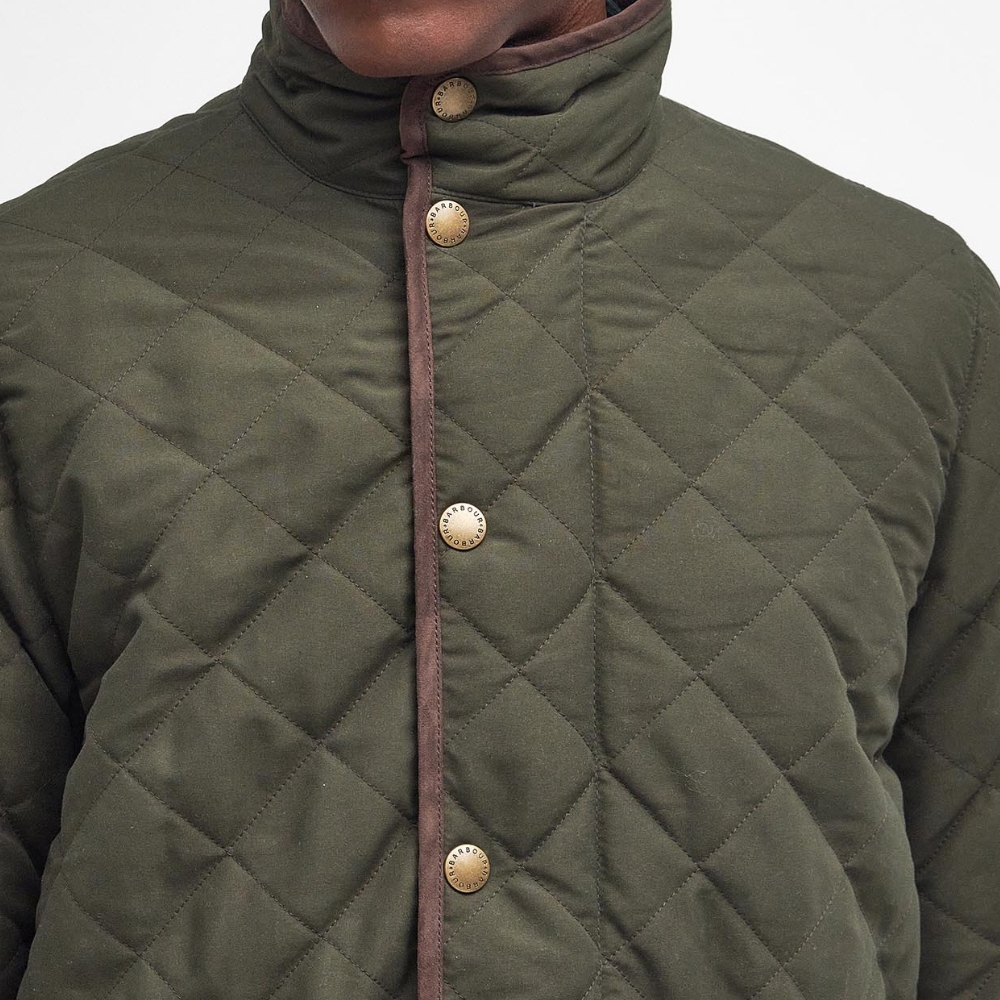 Veste matelassée Shoverler Quilted Jacket Olive - Barbour