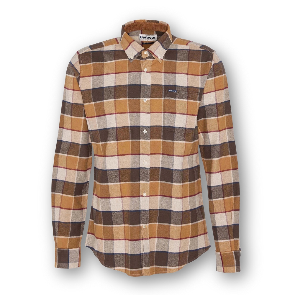 Chemise Valley Tailored Brune - Barbour