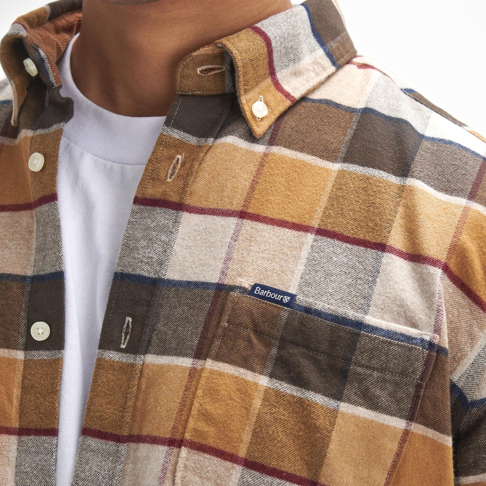 Chemise Valley Tailored Brune - Barbour