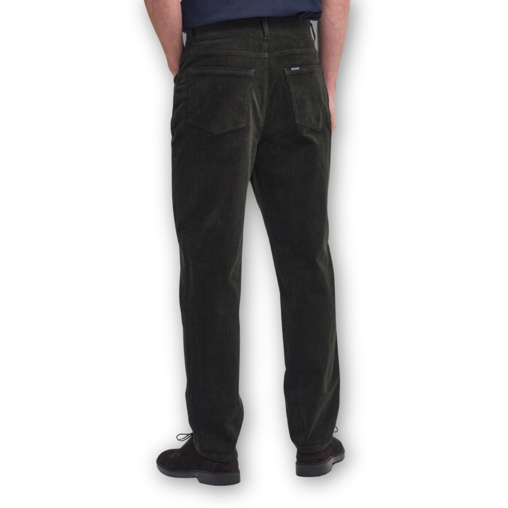 Pantalon en velour Stretch Cord Regular Vert - Barbour
