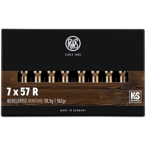 Cartouches (x20) KS 7x57R 10.5g 162 GR - RWS
