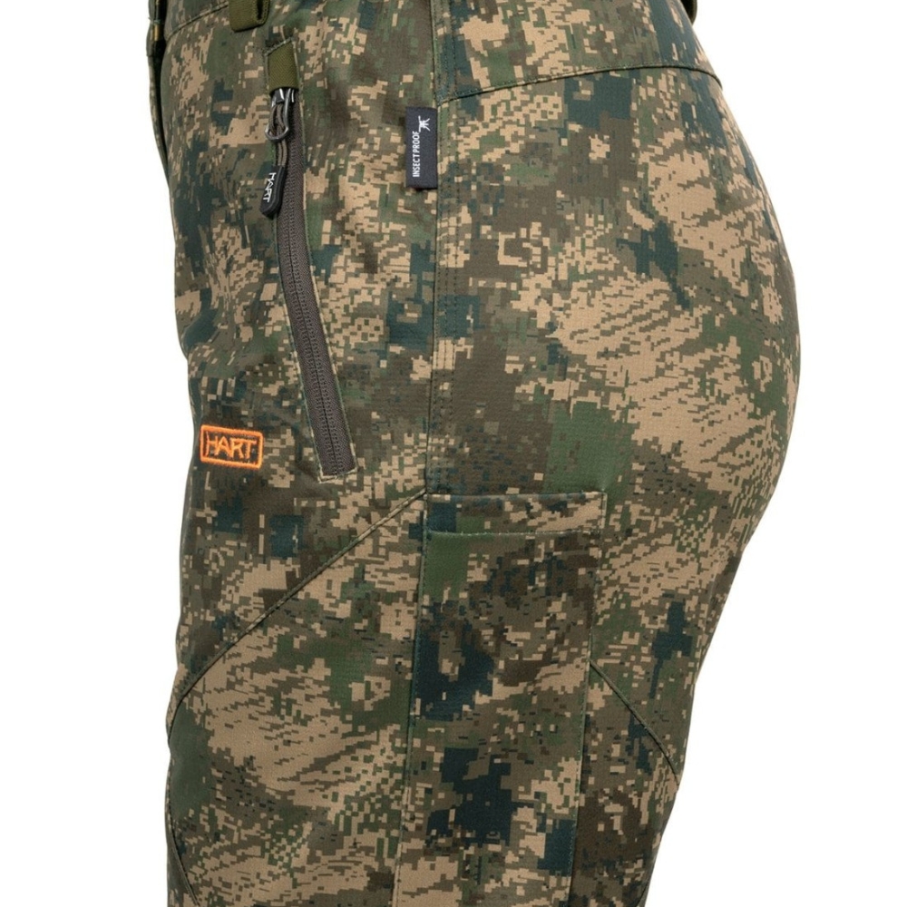 Pantalon de Chasse Femme Hart Stilk-TXT Pixel Forest