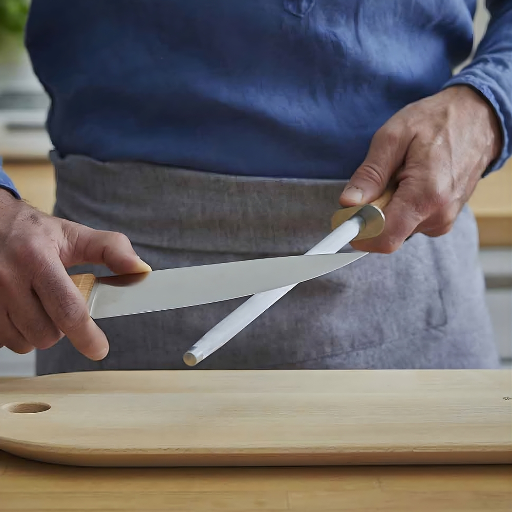 Fusil d'Affûtage Opinel 25cm : Précision Professionnelle Acier Ultra-Dur