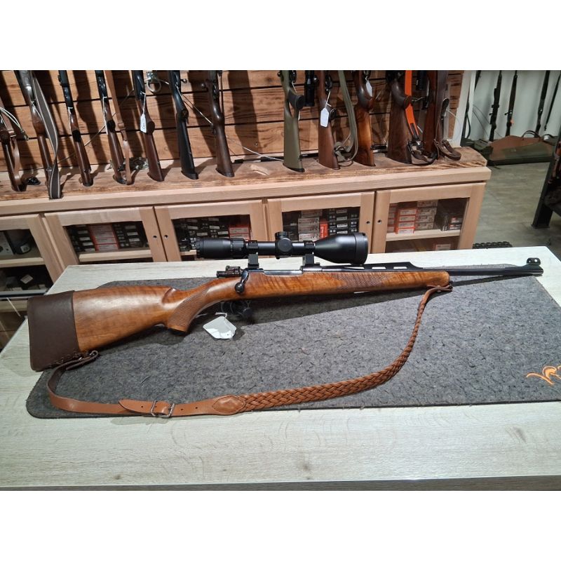 BRNO VZ-24 calibre 7x64 avec lunette Vector Optic 2-12x56 - Occasion