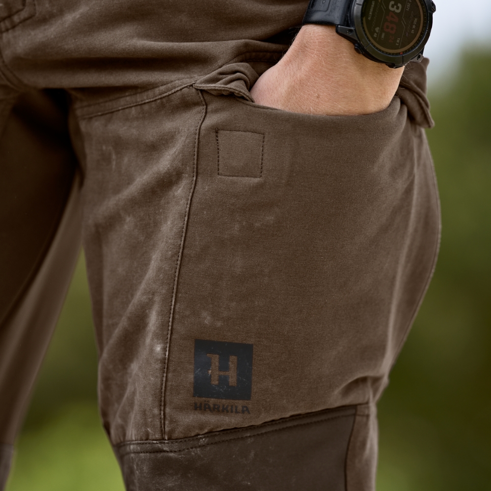 Pantalon Scandinavian Dark earth/Slate brown - Härkila