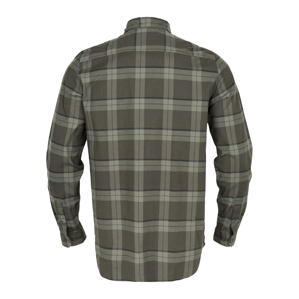 Chemise ML Fjell Green Check - Härkila