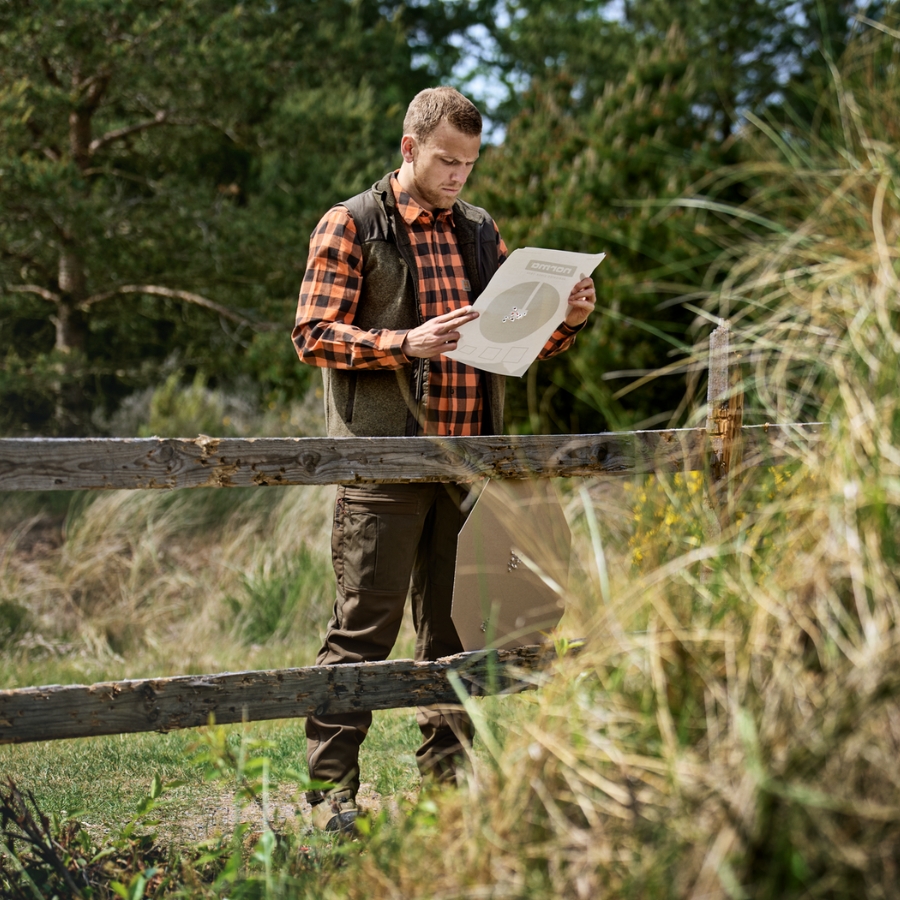 Chemise Scandinavian Mandarin Check - H�rkila