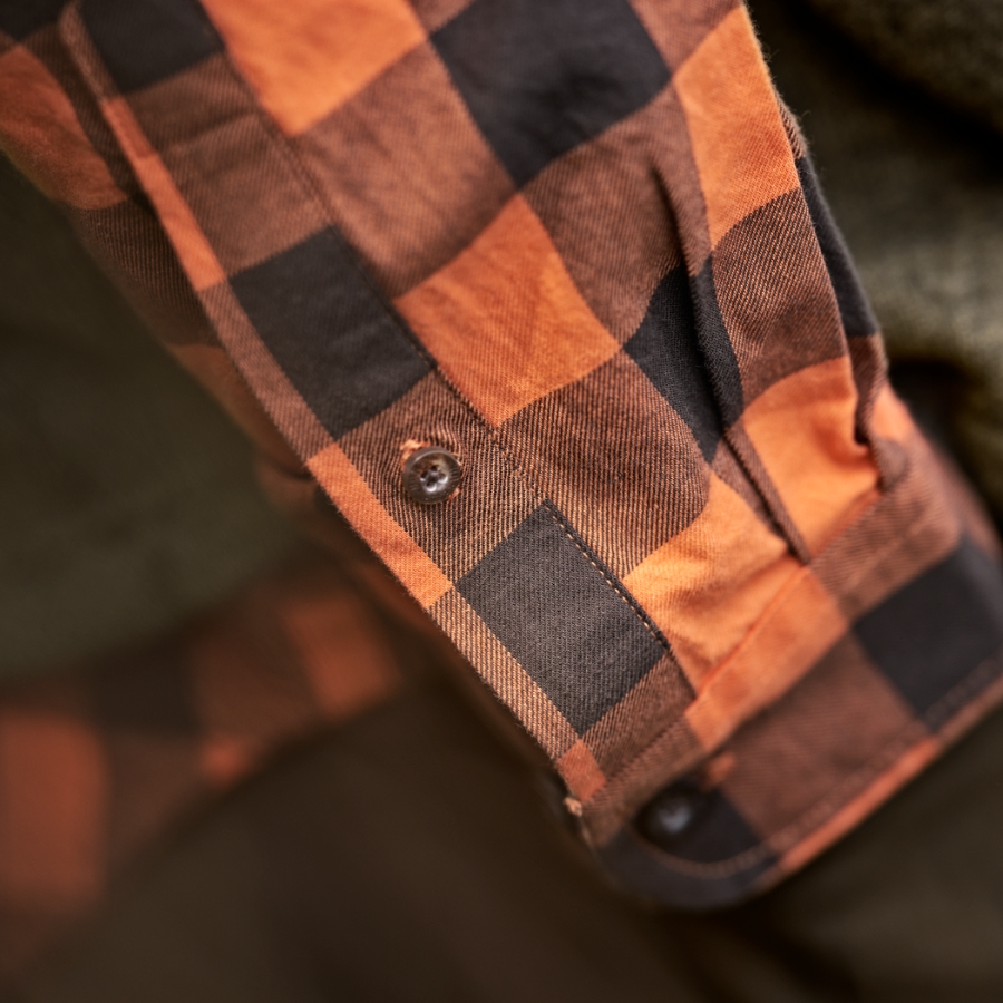 Chemise Scandinavian Mandarin Check - Härkila