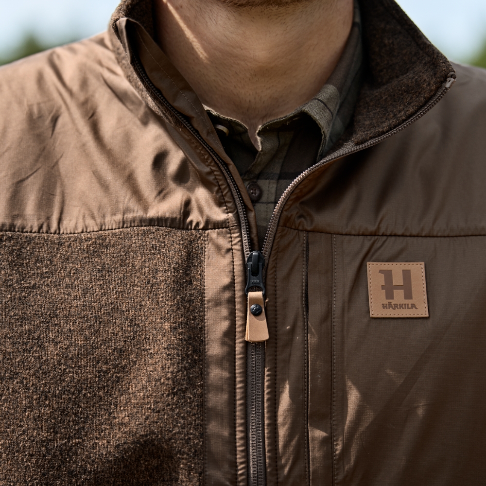 Gilet polaire Kalix Dark Earth - Härkila