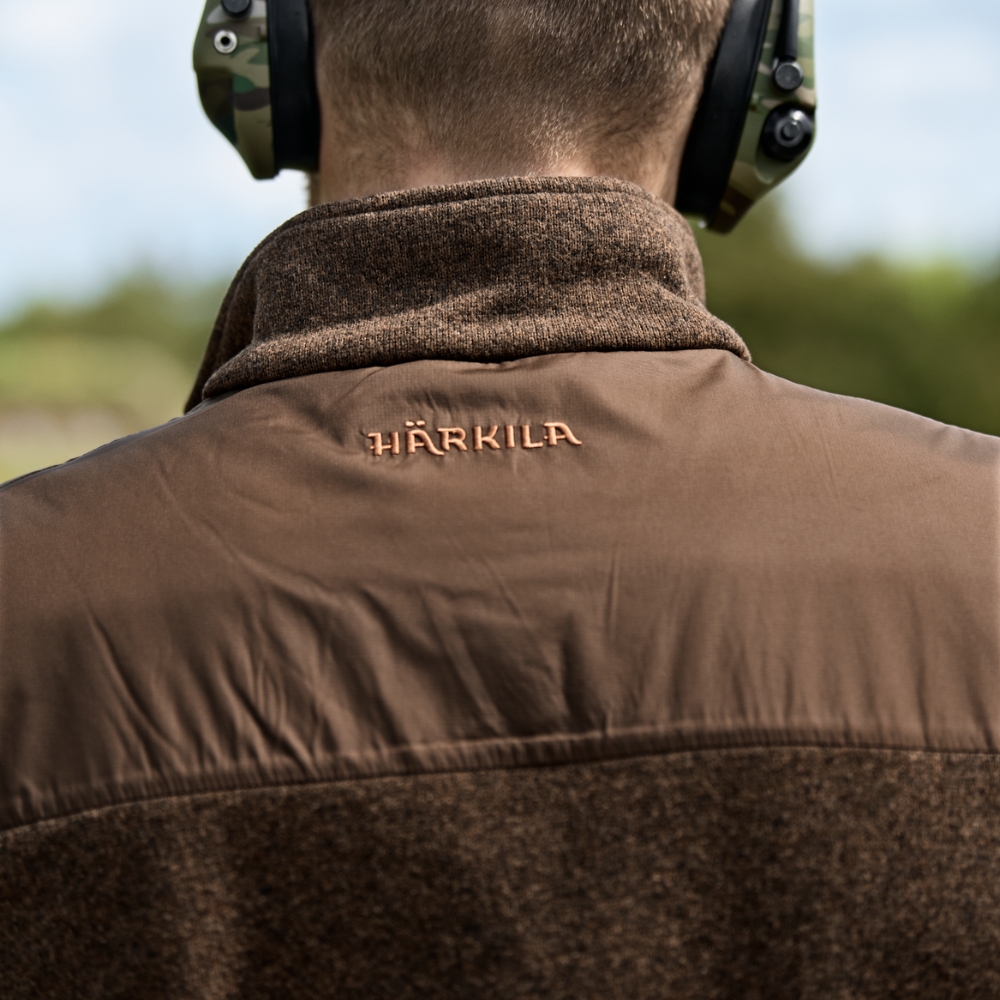 Gilet polaire Kalix Dark Earth - Härkila