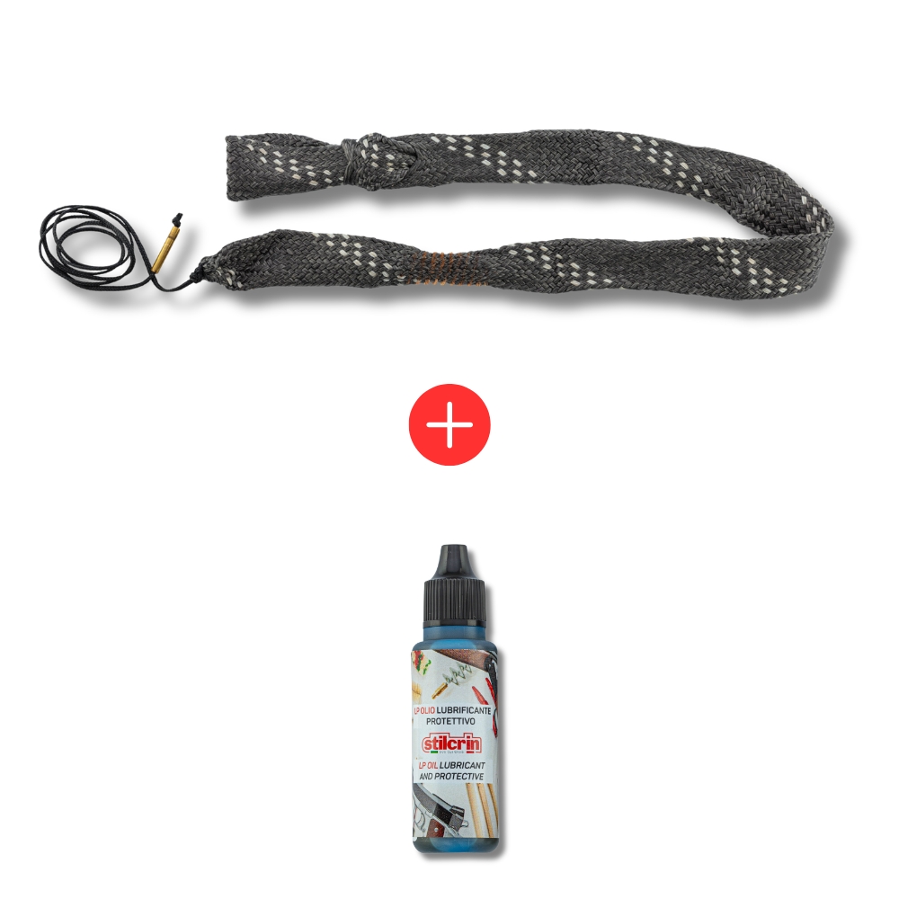 Kit de Nettoyage Cordon Snake Cal.12 + Huile