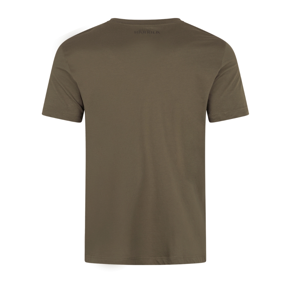 T-shirt Scandinavian Gape Leaf Orange - Härkila