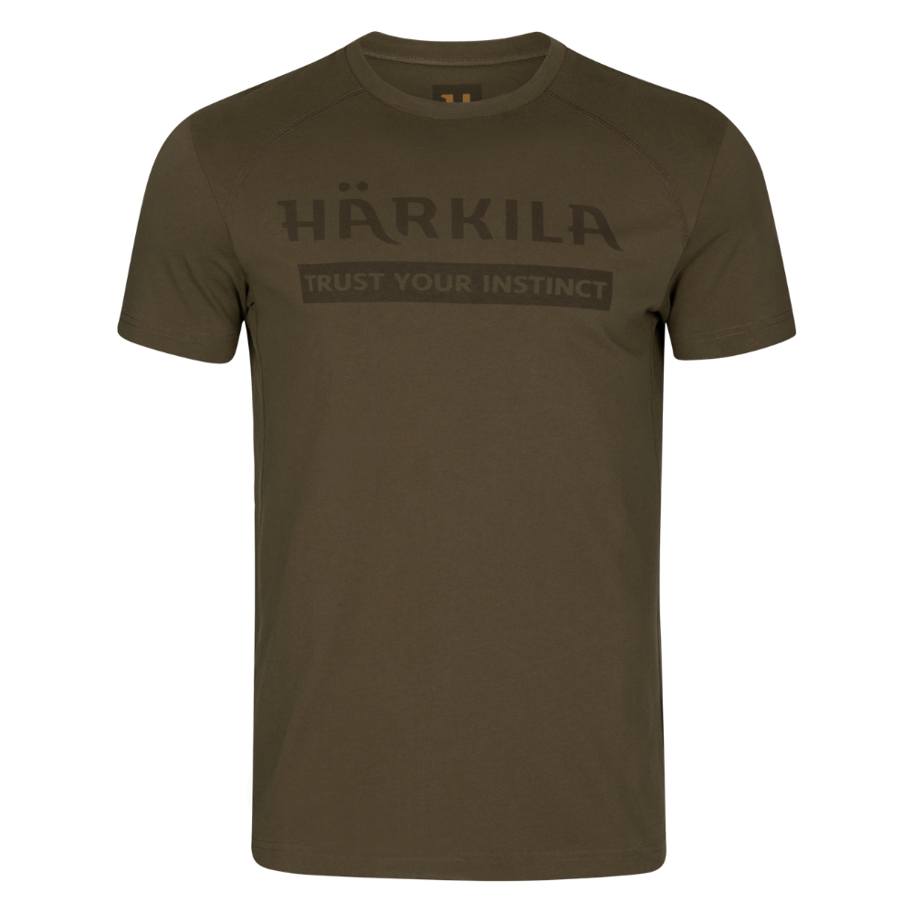 T-shirt Logo S/S Willow Green - H�rkila