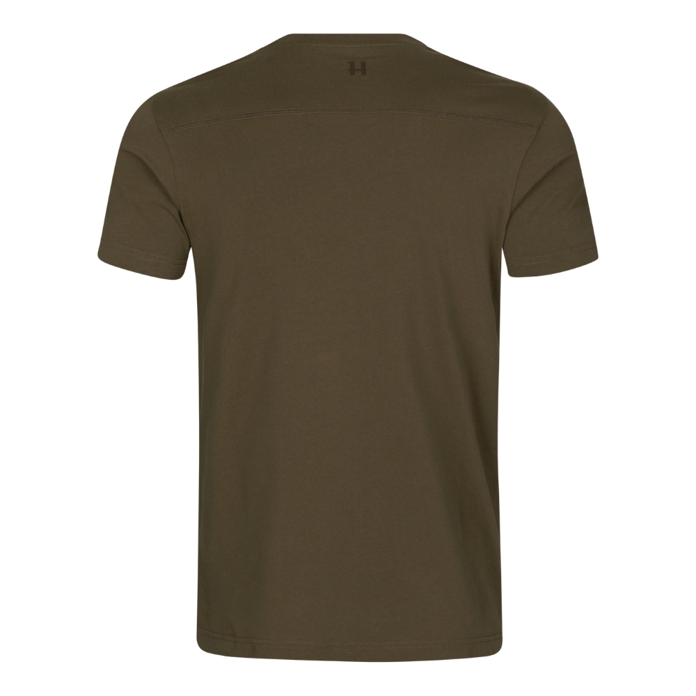 T-shirt Logo S/S Willow Green - Härkila