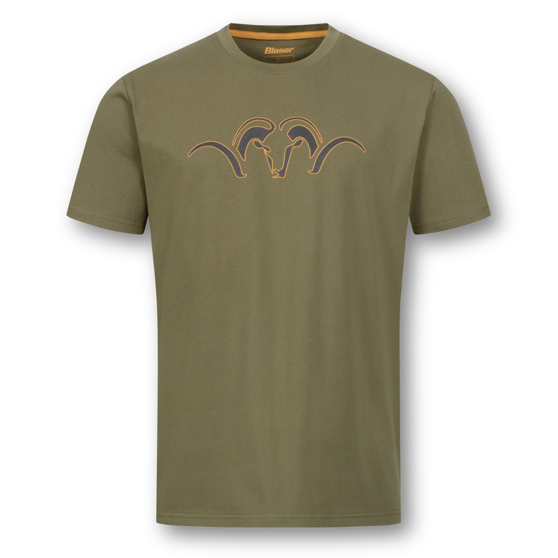 T-shirt Blaser Argali Outline T 26 - Vert Kaper Homme