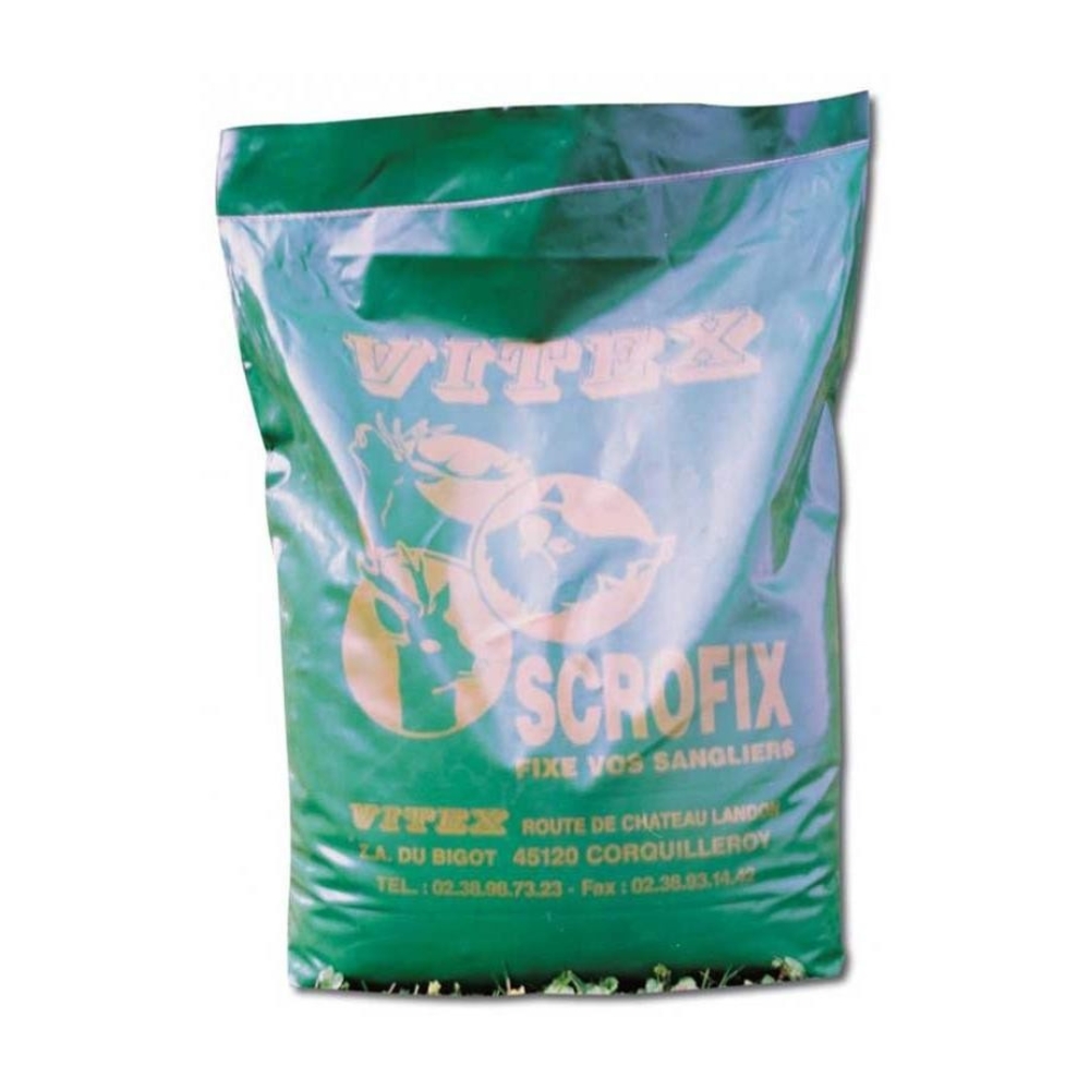 Attractant Sanglier Vitex Scrofix - Sac 25 Kg pour Souille