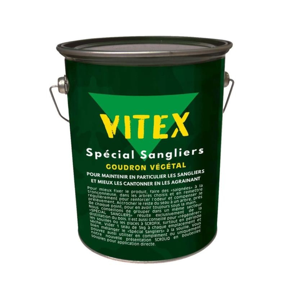 Goudron V�g�tal Sp�cial Sanglier Vitex - Bidon 5 Kg