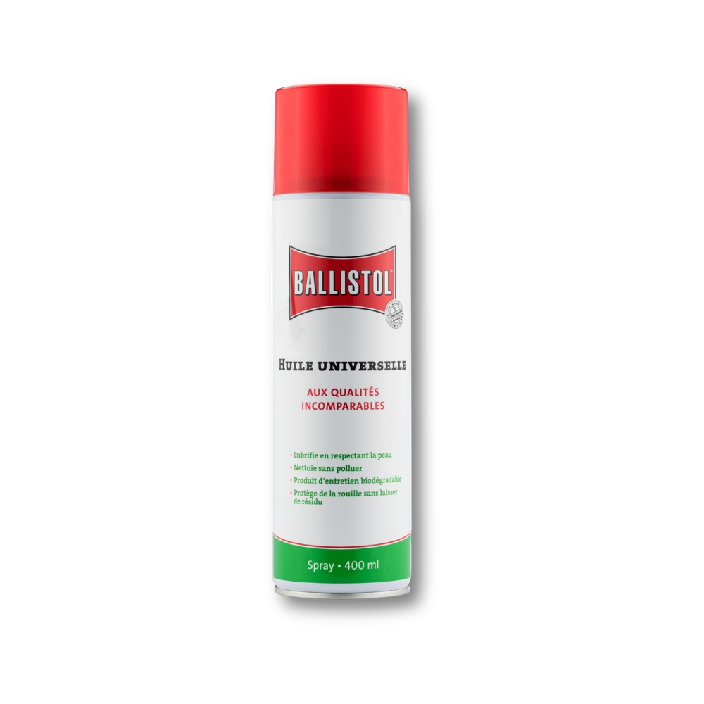 Huile Universelle Ballistol 400 ml - Entretien Armes & Cuir