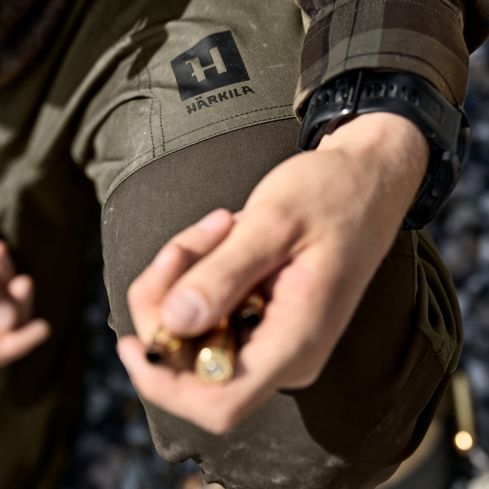 Pantalon Härkila Fjell - Grape Leaf/Willow Green