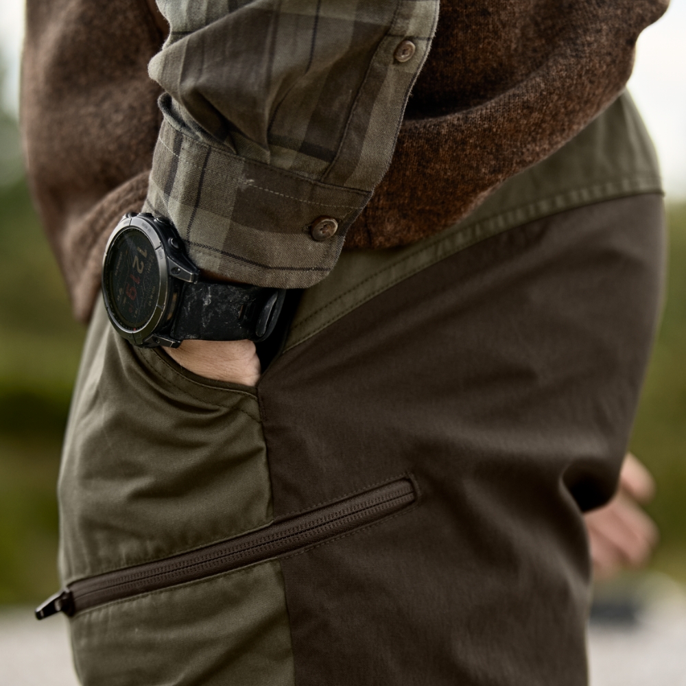 Pantalon Härkila Fjell - Grape Leaf/Willow Green