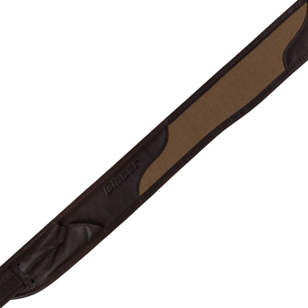 Bretelle Blaser Canvas & Cuir Marron