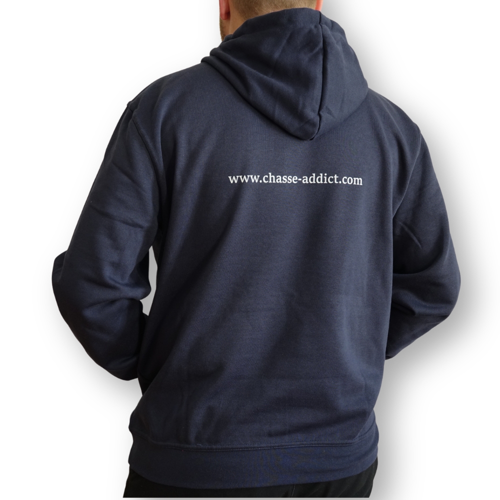 Sweat � Capuche Chasse Addict Signature Heritage Navy