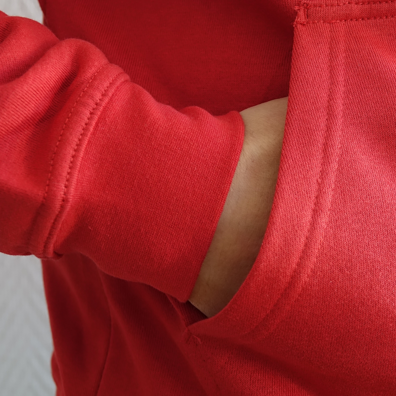 Sweat à Capuche Chasse Addict Signature Red Stag