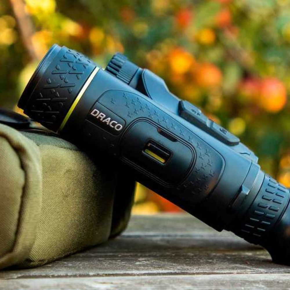  JUMELLES THERMIQUES MULTISPECTRALES - DRACO D225N 4K - PIXFRA