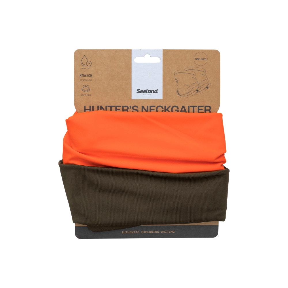 Lot de 2 Tours de Cou Seeland Spur - Orange et Vert