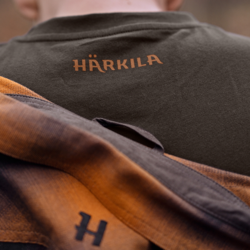  T-Shirt Scandinavian Härkila Shadow brown