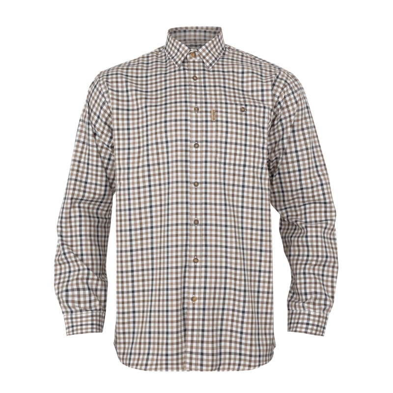 Chemise Chasse H�rkila Milford - Blue Beige