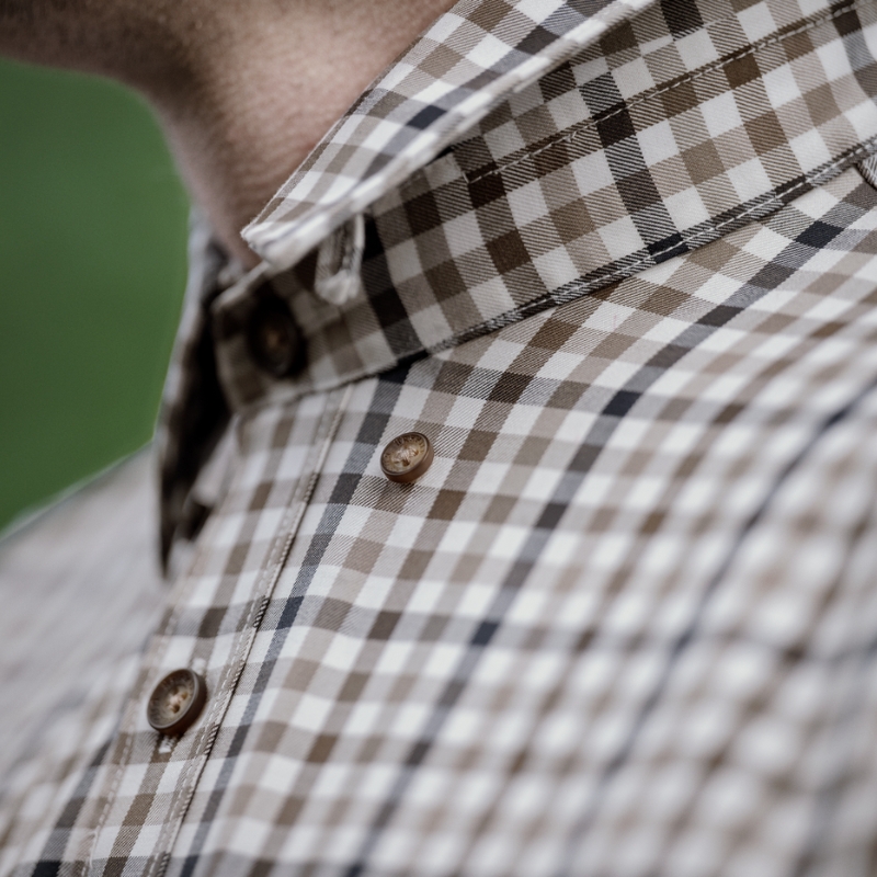 Chemise Chasse Härkila Milford - Blue Beige