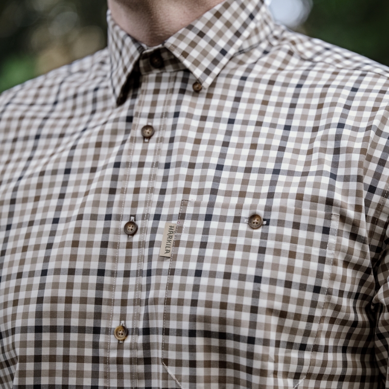 Chemise Chasse Härkila Milford - Blue Beige