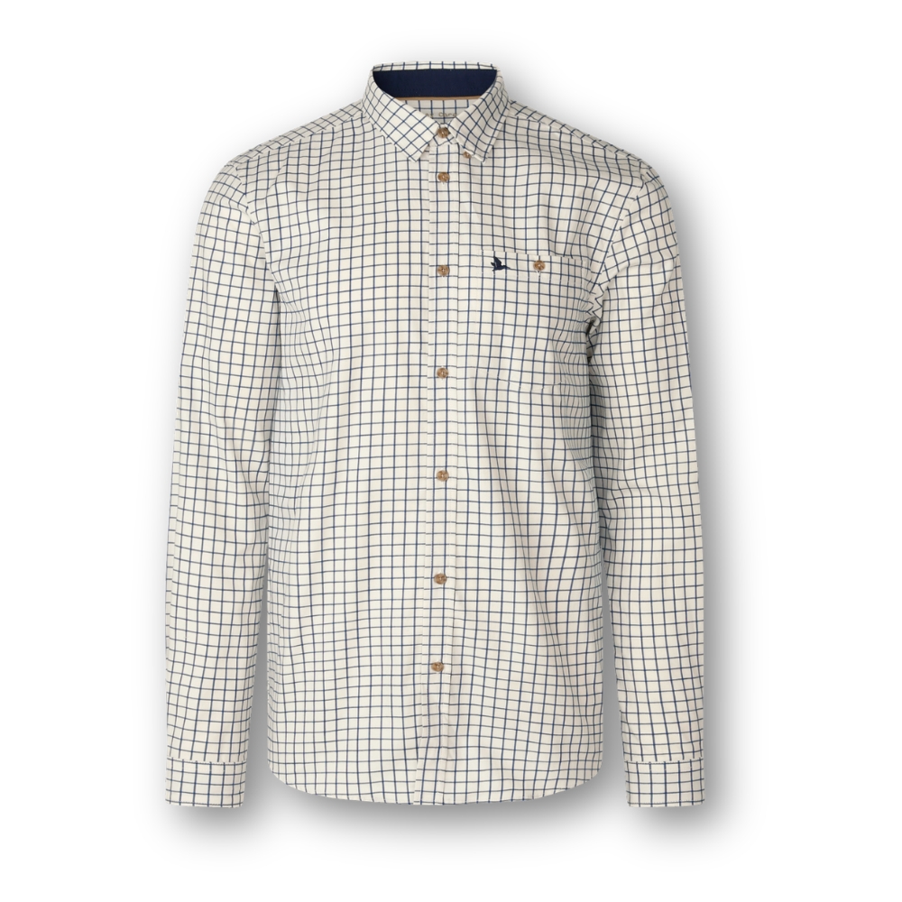 Chemise Seeland Oxford Shooting - Dark Saphire