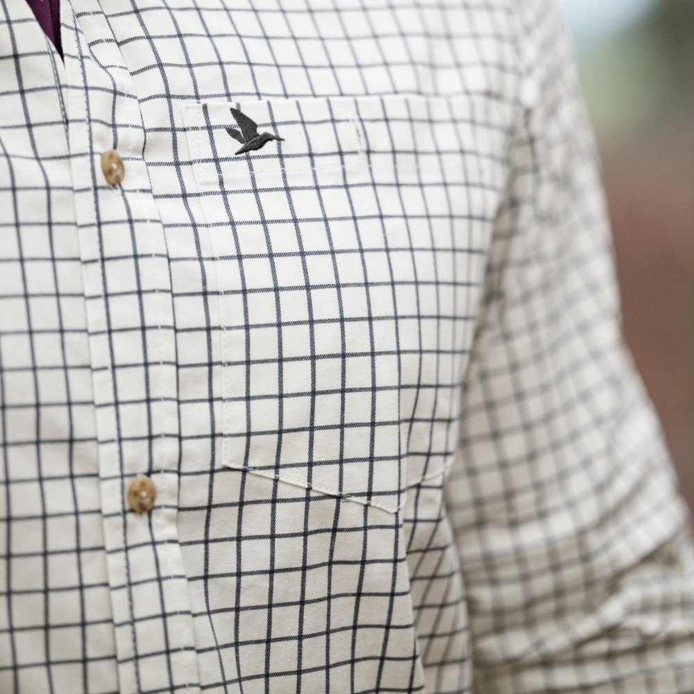Chemise Seeland Oxford Shooting - Dark Saphire