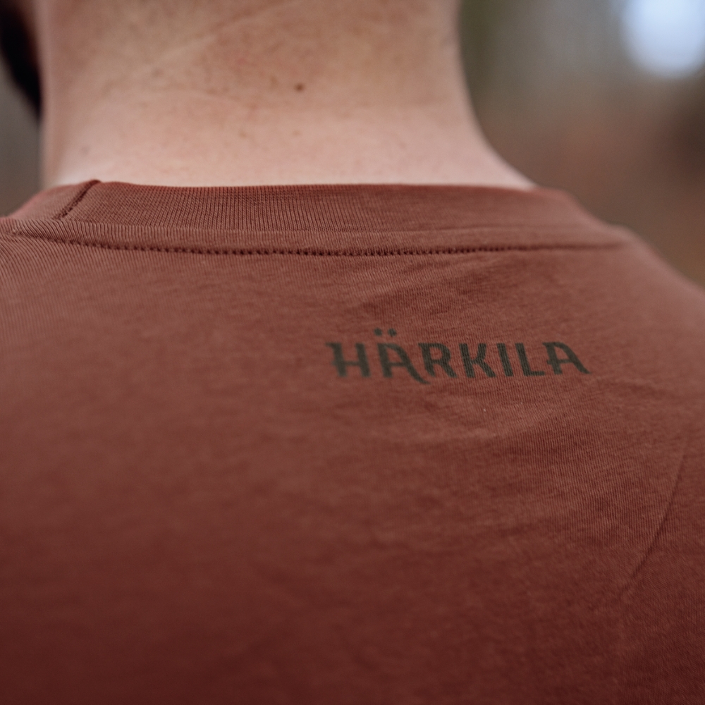 T-Shirt Härkila Nature S/S - Autumn Orange