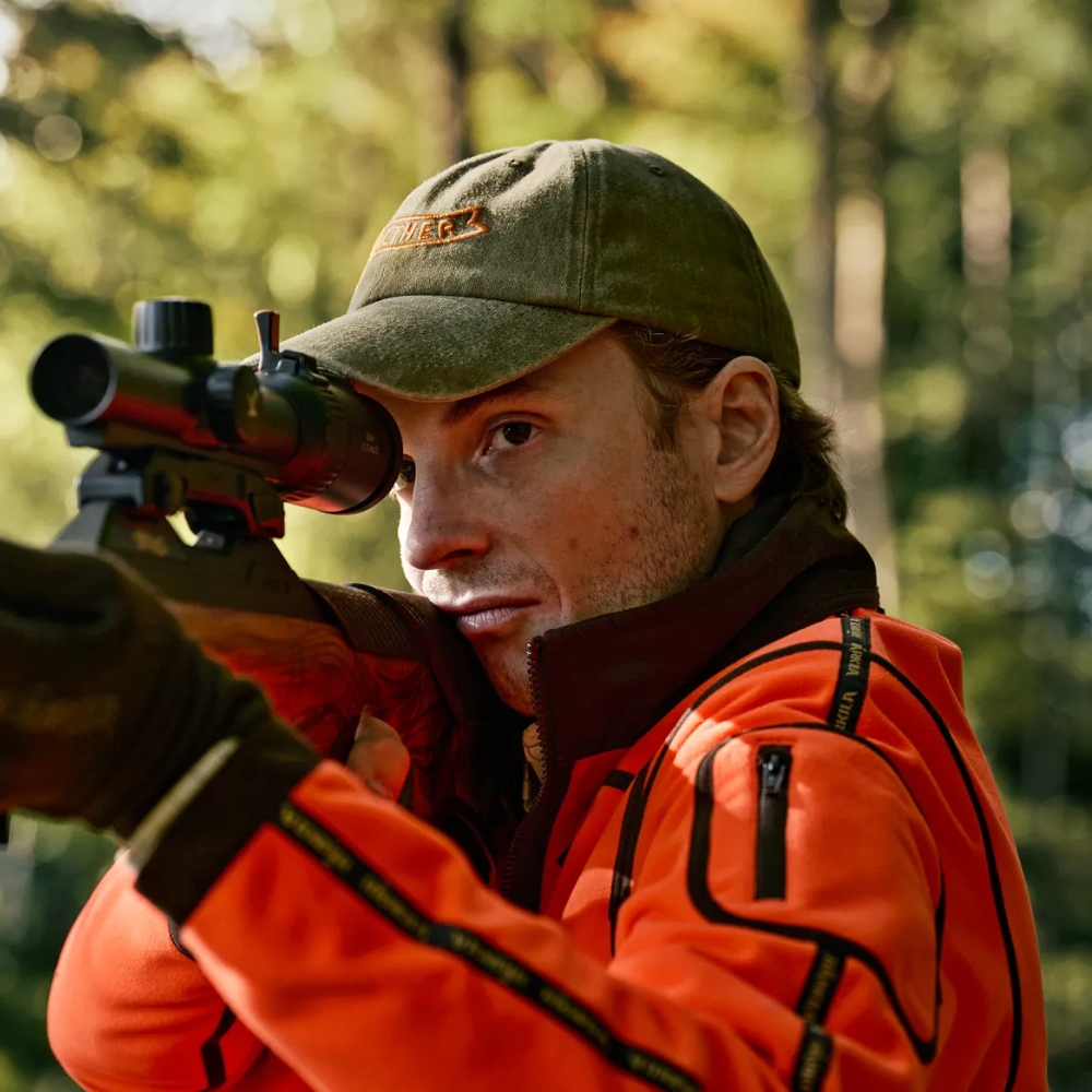 Veste Polaire Réversible Härkila Kamko Blaze Orange / Vert