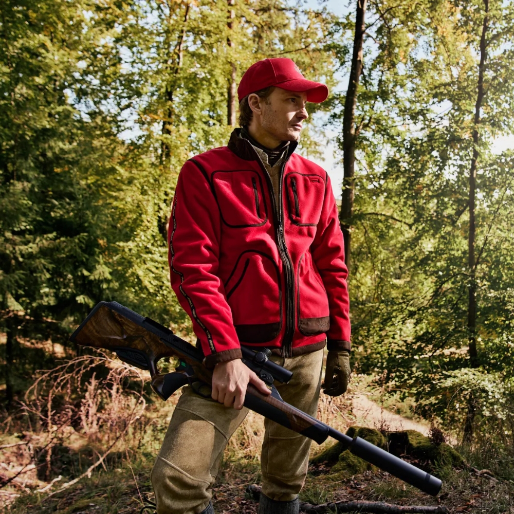 Veste Polaire Réversible Härkila Kamko Regal Rouge / Brun
