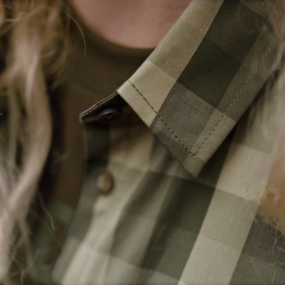 Chemise Manches Longues Femme Härkila Akeena - Forest Night