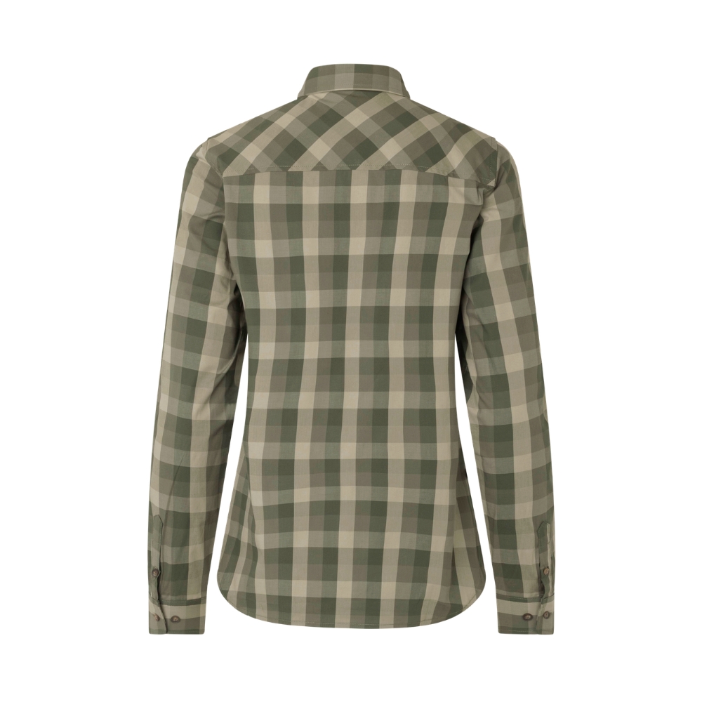 Chemise Manches Longues Femme Härkila Akeena - Forest Night
