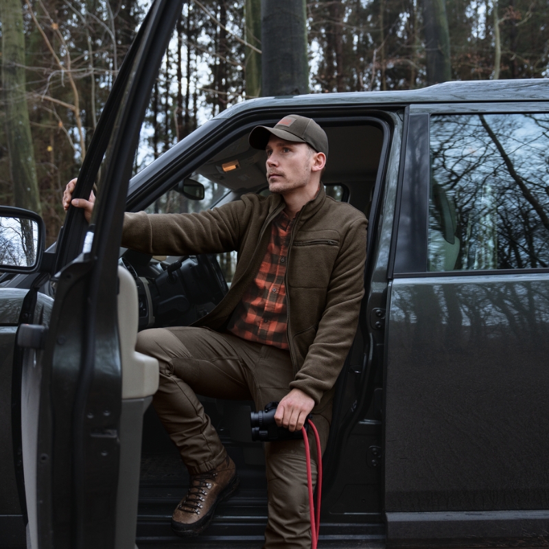 Veste Polaire Torsby Dark Brown Härkila