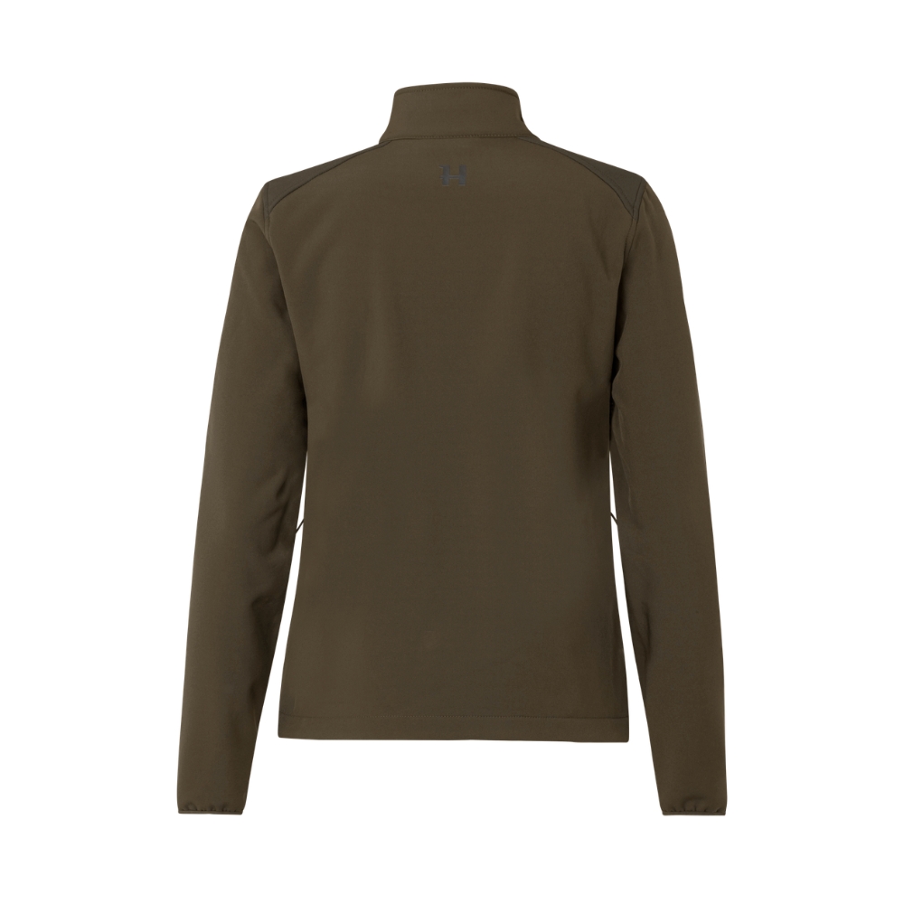 Veste Softshell Femme Härkila Scandinavian Willow Green/Shadow Brown
