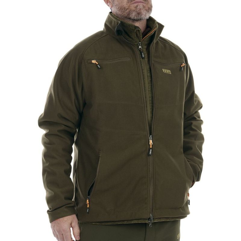Veste Softshell Réversible Hart Tulsa-S - Orange Blaze/Vert