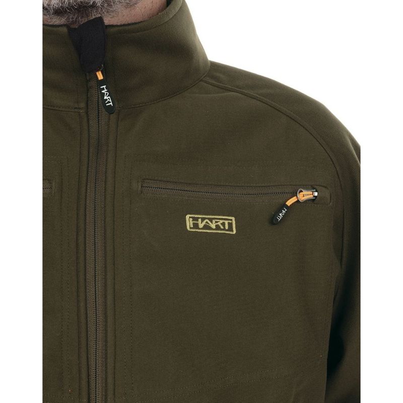 Veste Softshell Réversible Hart Tulsa-S - Orange Blaze/Vert